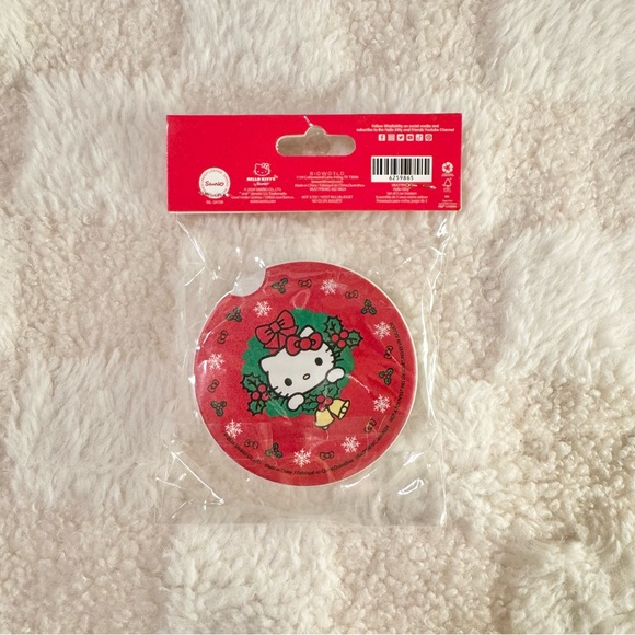 Hello Kitty Set of 2 Car Coasters - Picture 3 of 3